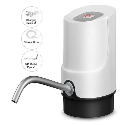 USB Rechargeable Water Bottle Dispenser Pump | Portable Automatic Drinking Water Pump for 5 Gallon Bottles