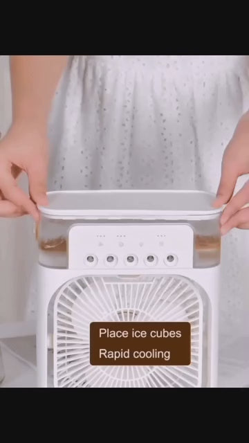 Cooling Fan With Ice